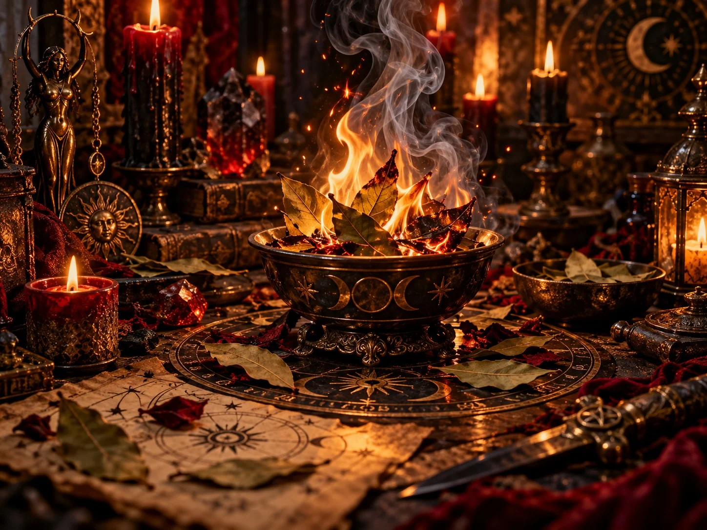 Bay Leaf Burning Manifestation