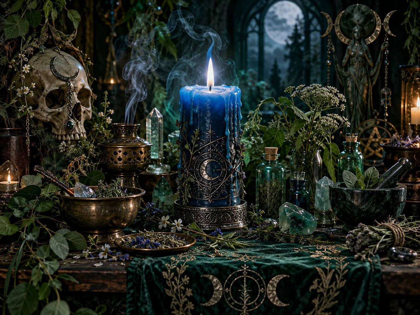 Healing Blue Candle Ritual