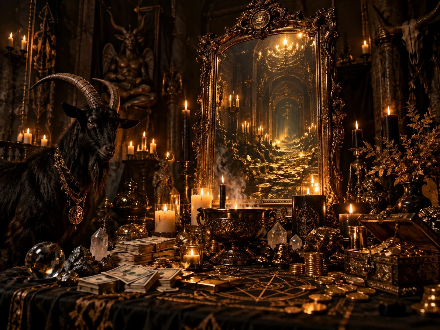 Money Mirror Amplification Ritual