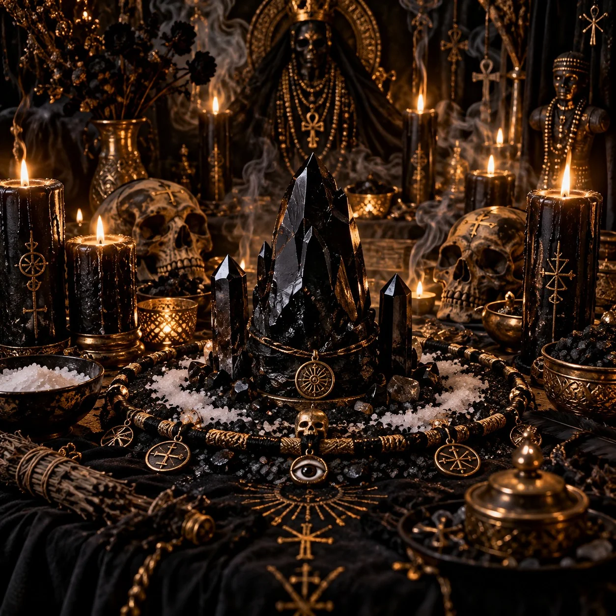 Obsidian Boundary Setting Ritual