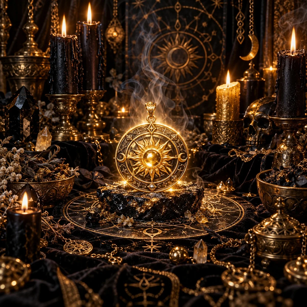 Protective Amulet Charging