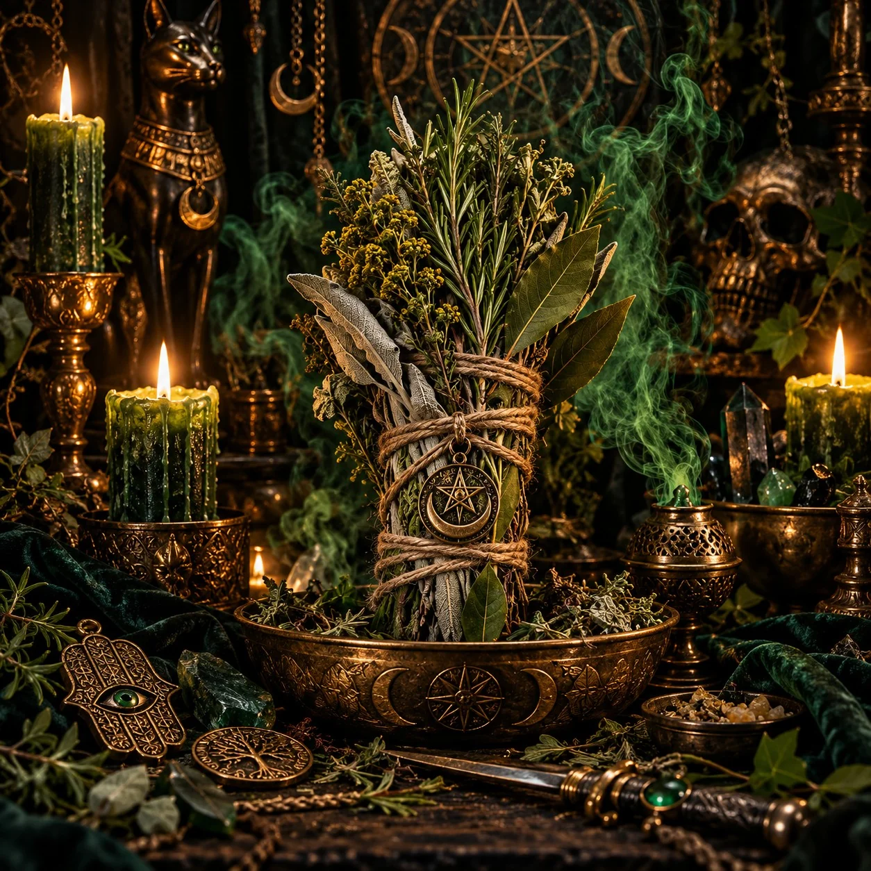 Protective Herb Bundle Ritual