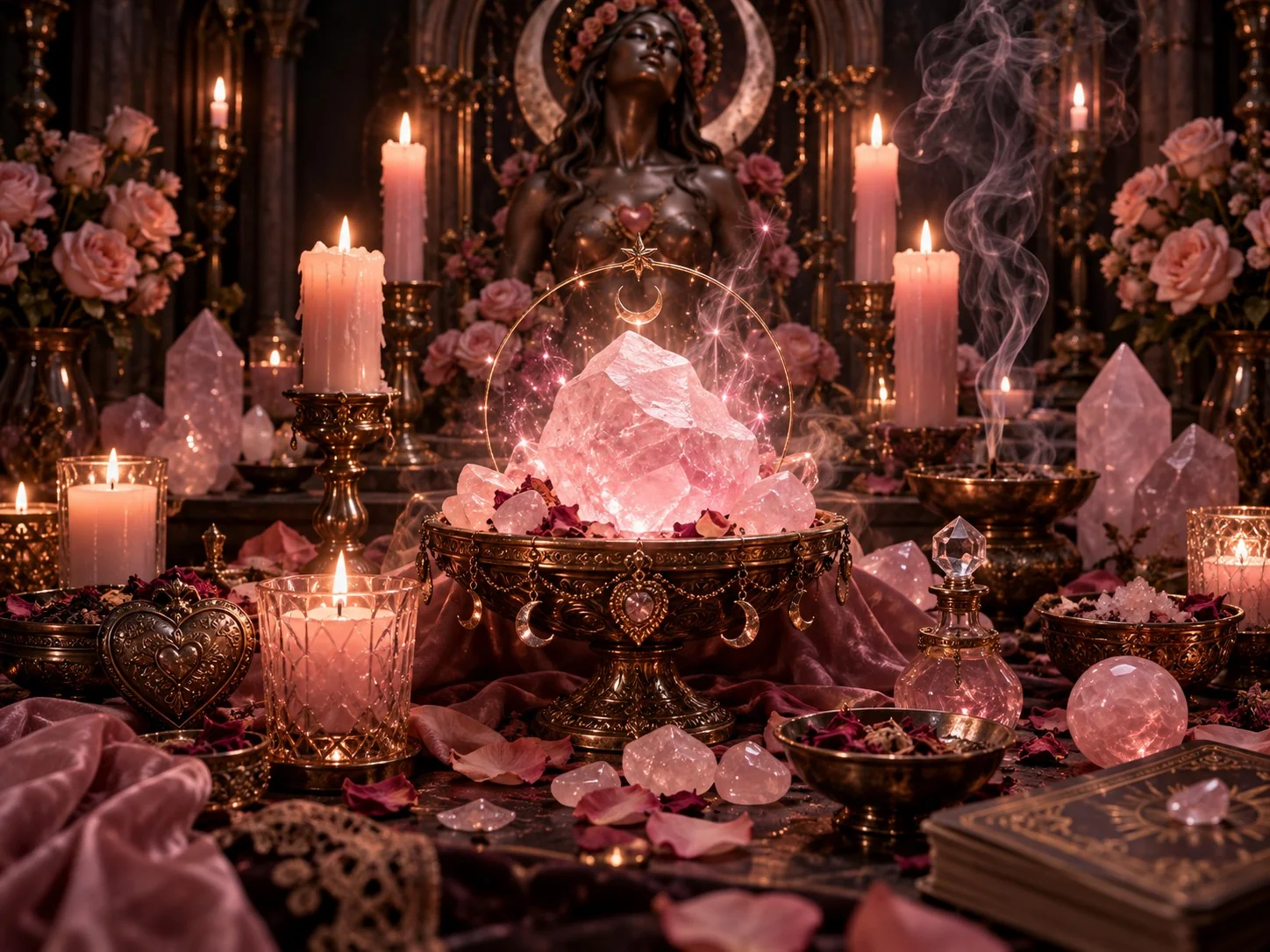 Rose Quartz Attraction Spell